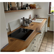 Arbeitsplatte Wildeiche, Eiche, Kochen, Küche, Küchenzeile, verleimt, wählbar x 63x4,5cm Arbeitsplatte Wildeiche, Eiche, Kochen, Küche, Küchenzeile, verleimt, wählbar x 63x4,5cm